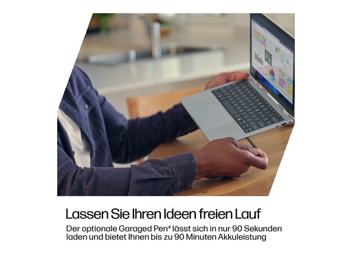 [AD3G2ET#ABD] HP EliteBook 8 Flip G1i Notebook AI - Flip-Design - Intel Core Ultra 7 255U - Win 11 Pro - Intel Graphics - 32 GB RAM - 1 TB SSD NVMe - 33.8 cm (13.3")
