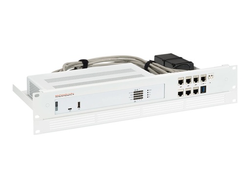 [RM-SR-T15I] Rackmount.IT Montagesatz für Netzwerkgeräte - abgeschirmt - Rack montierbar - Signal White - 1.3U - 48.3 cm (19")