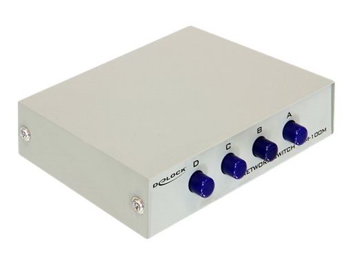 [87588] Delock Switch - 4 x 10/100 - Desktop