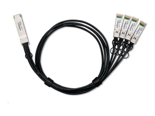 [DAC100F25-3M-ZZ0101F] ZyXEL 100GBase-AOC Direktanschlusskabel - QSFP28 zu SFP28