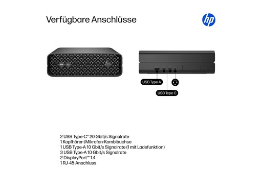 [A40LQET#ABD] HP Workstation Z2 G1i - Mini - 5U - 1 x Core