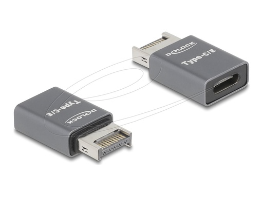 [67234] Delock USB-Adapter - 20-polig USB Typ E (M)