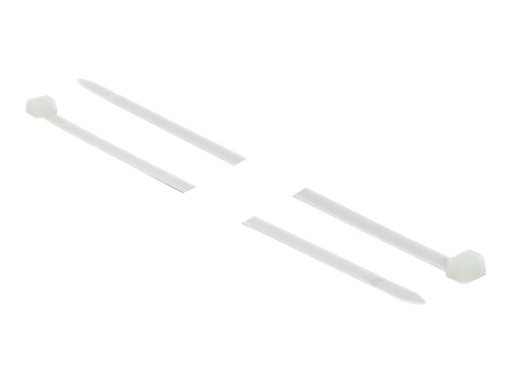 [19731] Delock Kabelbinder - 1.02 m - weiß (Packung