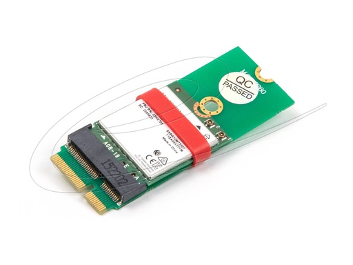 [64340] Delock Schnittstellenadapter - M.2 Key E male to M.2 Key E slot - port saver and extension - M.2 2260 (M.2 2260)