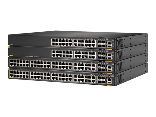 [JL665A#ACC] HPE Aruba 6300F - Switch - L3 - managed - 48 x 10/100/1000 (PoE+)