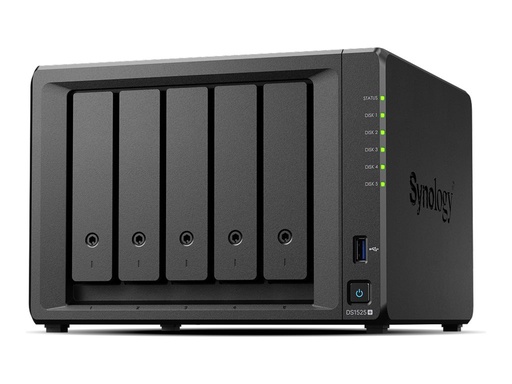 [DS1525+] Synology Disk Station DS1525+ - NAS-Server - 5 Schächte