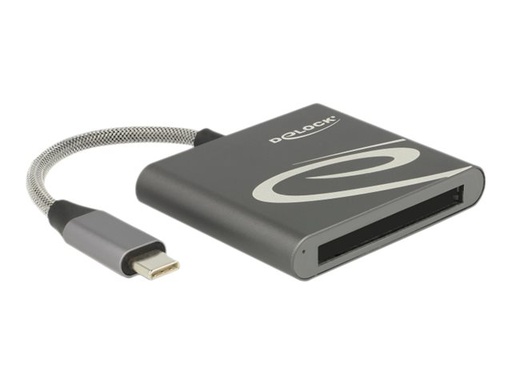 [91745] Delock USB Type-C Card Reader for CFast 2.0 memory cards - Kartenadapter (CFast Card Typ I, CFast Card Typ II)
