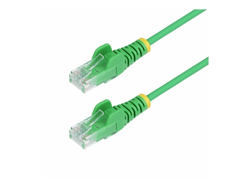 [N6PAT300CMGNS] StarTech.com 3m Green Slim CAT6 Ethernet Cable, Snagless, 28AWG, LSZH - Patch-Kabel - RJ-45 (M)