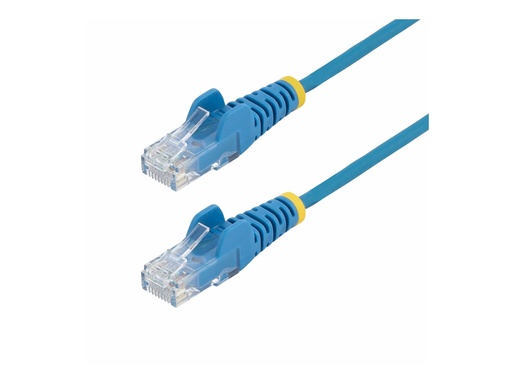 [N6PAT15MBLS] StarTech.com 15m Blue Slim CAT6 Ethernet Cable, Snagless, 28AWG, LSZH - Patch-Kabel - RJ-45 (M)