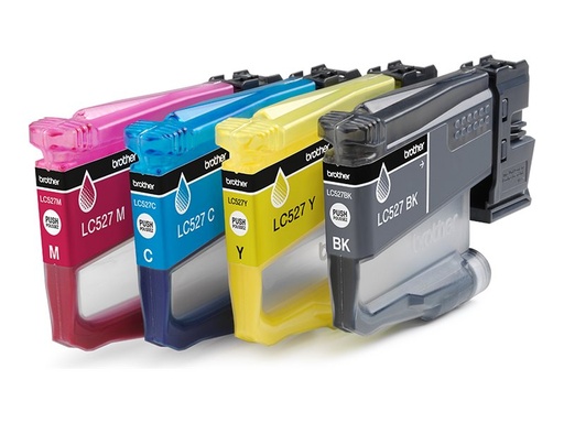 [LC527VAL] Brother LC527 Value Pack - 4er-Pack - Schwarz, Gelb, Cyan, Magenta