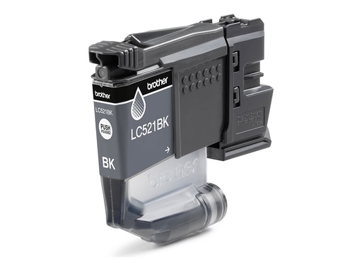 [LC521BK] Brother LC521BK - Schwarz - original - Kissen-Pack