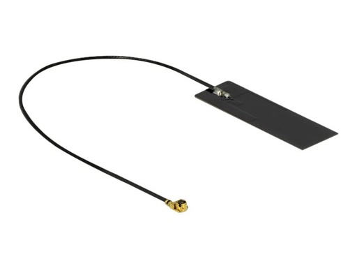 [12608] Delock WLAN 802.11 ac/ax/a/h/b/g/n Antenna MHF I plug 2