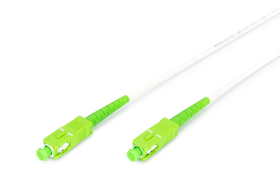 [DK-2922A-10-SCA-SX] DIGITUS Glasfaser Patchkabel, stahlarmiert, simplex, singlemode, SC/APC  SC/APC, 10 m