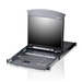 [KL1508AM-AXA-GG] ATEN 17i LCD CAT5e/6 KVM Switch DualRail -German Keyboard - KVM-Umschalter - 8-Port