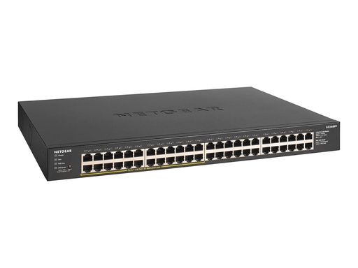 [GS348PP-100EUS] Netgear GS348PP - Switch - unmanaged - 48 x 10/100/1000 (24 PoE+)
