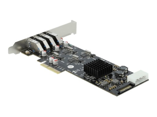 [89008] Delock USB-Adapter - PCIe 2.0 x4 Low-Profile