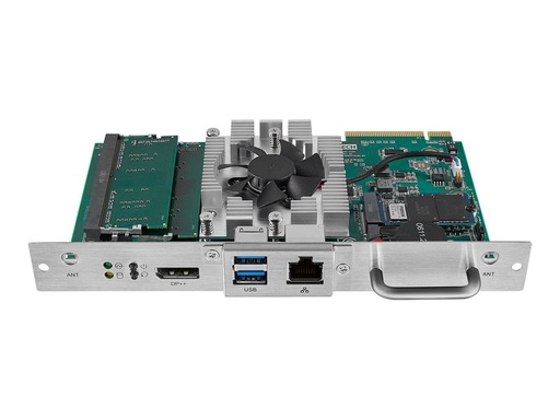 [100016177] NEC Display Intel Smart Display Module Slot-in PC Midrange - Modulares digitales Beschilderungsgerät - 8 GB RAM - Intel Pentium Gold - SSD - 128 GB - Windows 10 IoT Enterprise LTSC 64-bit - 4K UHD (2160p)