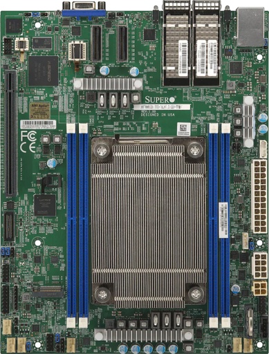 [MBD-X14SDV-20C-SP9F-O] Supermicro Mainboard X14SDV-20C-SP9F Narrow Micro-ATX XEON 6516P-B 20C/40T - Mainboard - ATX