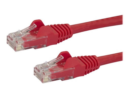 [N6PATC50CMRD] StarTech.com 0,5m Cat6 Snagless RJ45 Ethernet Netzwerkkabel - Rot - 50cm Cat 6 UTP Kabel - Netzwerkkabel - RJ-45 (M)