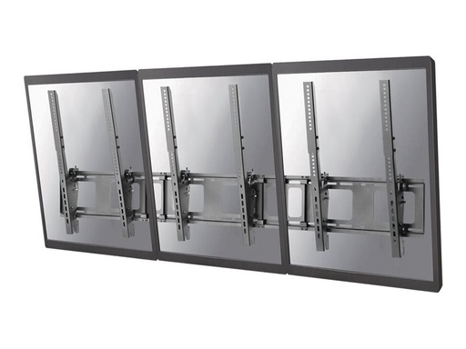 [NS-WMB300PBLACK] Neomounts NS-WMB300P - Halterung - für 3 LCD-Anzeigen - Schwarz - Bildschirmgröße: 101.6-132.1 cm (40"-52")