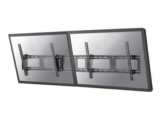 [NS-WMB200BLACK] Neomounts NS-WMB200 - Halterung - für 2 LCD-Displays - Schwarz - Bildschirmgröße: 101.6-132.1 cm (40"-52")