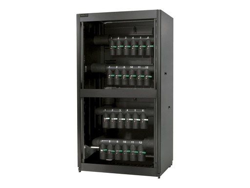 [ACFD12-T] APC InfraStruXure 12 Circuit, Bottom/Top Mains, Top Distribution Piping