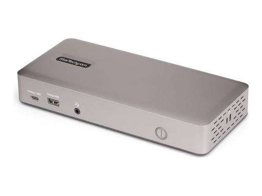 [150UE-USB4DOCKTRIPLE] StarTech.com Triple-Monitor USB4 Docking Station, 4K 60Hz HDMI or DisplayPort, 100W Laptop Charging, 2.5GbE, USB-C Multi-Monitor Dock, Driverless
