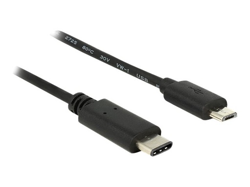 [83333] Delock USB-Kabel - USB-C (M) zu Micro-USB Typ B (M)