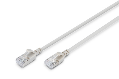 [DK-1632-A-070S] DIGITUS CAT 6A F-FTP Slim Patchkabel,  7 m, Grau