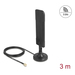 [10038] Delock WiFi Antenne RP-SMA Stecker omnidirekti - Omnidirektional - 3 dB