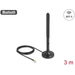 [10039] Delock WiFi 6 Antenne RP-SMA Stecker omnidirektional m - Omnidirektional