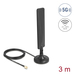 [10040] Delock 5G LTE Antenne SMA Stecker omnidirektional mit - Omnidirektional