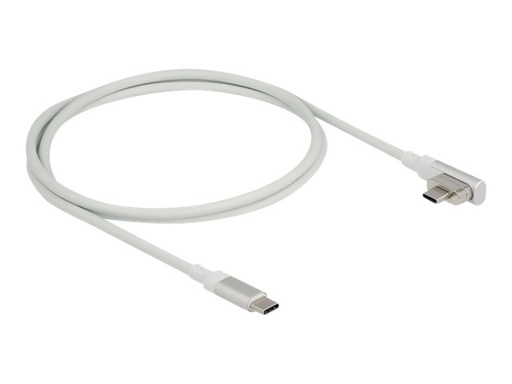 [86703] Delock USB-Kabel - USB-C (M) abgewinkelt, magnetisch zu USB-C (M)