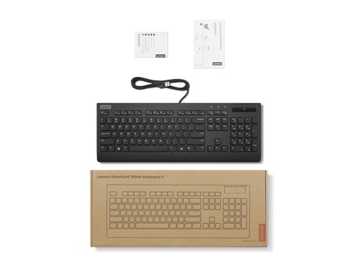 [4Y41R64707] Lenovo Smartcard II - Tastatur - USB - QWERTY