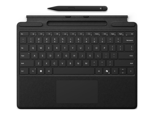 [8X8-00162] Microsoft Surface Pro Keyboard - Tastatur - mit Trackpad, Beschleunigungsmesser, Surface Slim Pen 2 Ablage- und Ladeschale