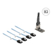 [64260] Delock m.2 2242 Key B+m Kontroller zu 4 x SATA mit 1m Kabel - Serial ATA