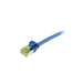 [S217937] Synergy 21 Patchkabel RJ45 CAT6A 500Mhz blau S/FTP slimline rund d - Kabel - Netzwerk