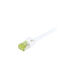 [S217930] Synergy 21 Patchkabel RJ45 CAT6A 500Mhz weiss S-STP S/FTP slimline rund d - Kabel - Netzwerk