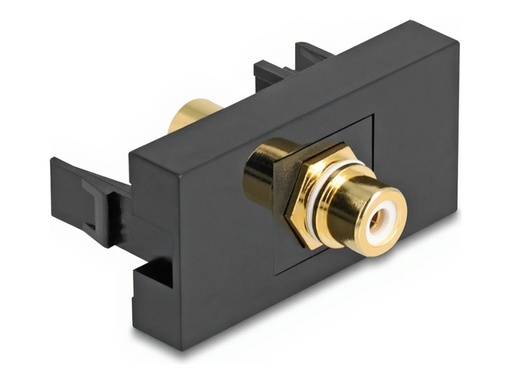 [90956] Delock Easy 45 - Einrastmodul - vergoldet - RCA