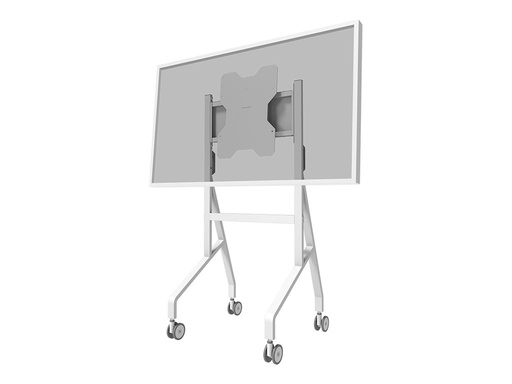 [FL50-515WH1] Neomounts Move Go Flip FL50-515WH1 - Wagen - für Flachbildschirm - Stahl - weiß - Bildschirmgröße: 139.7-165.1 cm (55"-65")