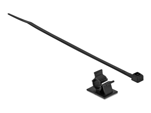 [18878] Delock Kabelbinder-Kit - Tisch montierbar, geeignet für Wandmontage