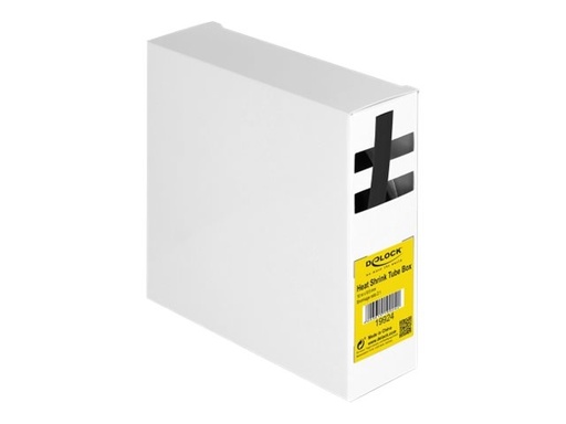 [19924] Delock Schrumpfschlauch - 10 m - Schwarz