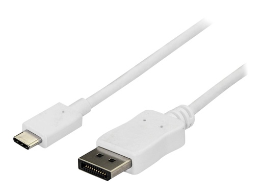 [CDP2DPMM6W] StarTech.com StarTech 1,8 m USB-C auf DisplayPort Adapter Kabel - 4K 60Hz - Weiß - DisplayPort-Kabel - USB-C (M)