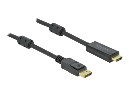 [85957] Delock Adapterkabel - DisplayPort männlich Verriegelung zu HDMI männlich