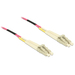 [80157] Delock Kabel Lichtwellenleiter LC Duplex Multimode OM4 - Kabel - Multimode-Faser