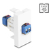 [90912] Delock Easy 45 Modul Terminalblock zu weiß