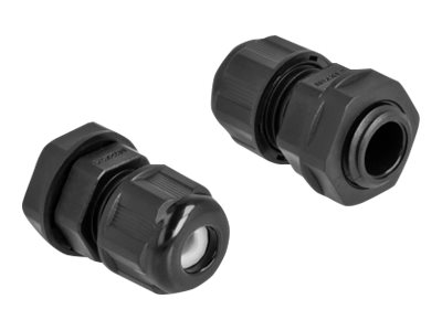 [60467] Delock Cable gland (M12) - Schwarz (Packung