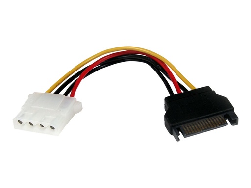 [LP4SATAFM6IN] StarTech.com 15cm SATA auf LP4 Stromadapter - Bu/St - Netzteil - SATA-Stromstecker (M)