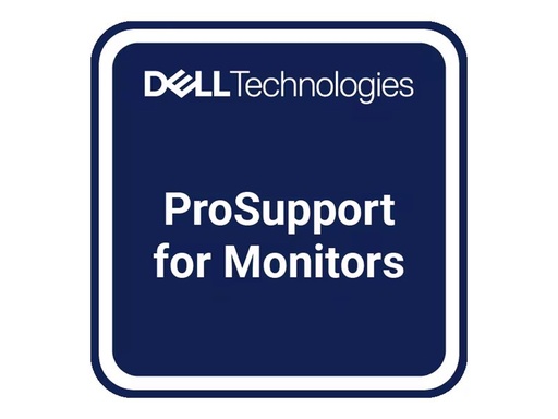[8621QT_3AE5PAE] Dell Erweiterung von 3 jahre Basic Advanced Exchange auf 5 jahre ProSupport for monitors - Serviceerweiterung - Austausch (für Monitore)