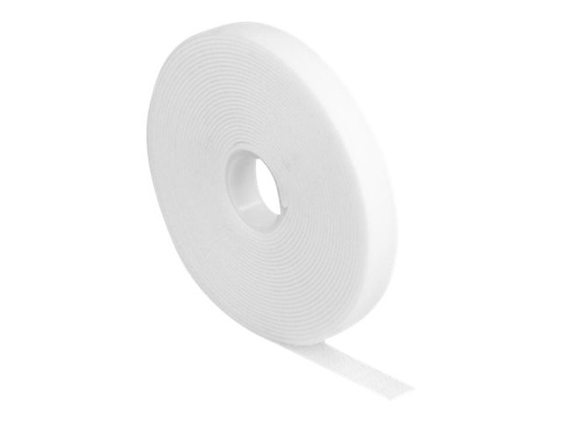 [18377] Delock Kabelbinderrolle - 5 m - weiß